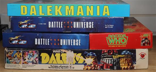 Doctor Who - vintage games and collectables - Boxed (5)